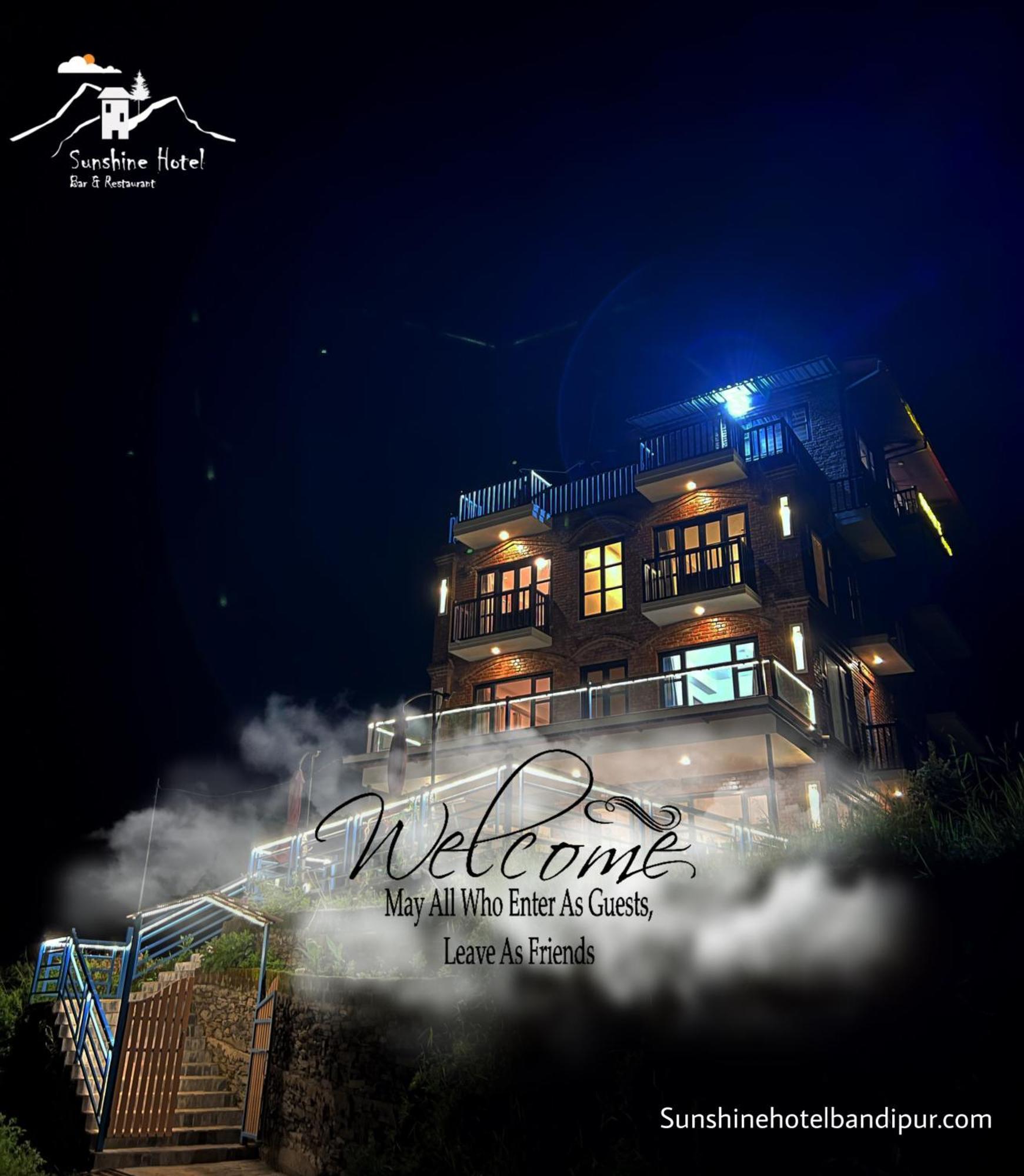 Sunshine Hotel Bandipur Tanahun Εξωτερικό φωτογραφία